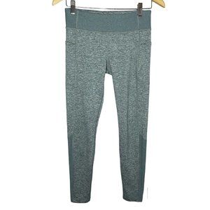 Athleta Girl Snowball SoftLuxe Leggings Heather Green